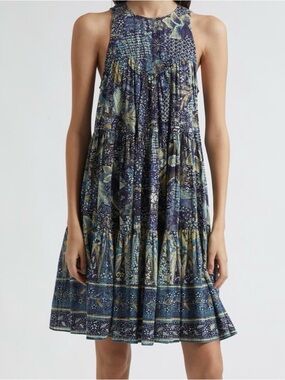 NWOT Ulla Johnson Mari Cotton Blend Trapeze Dress